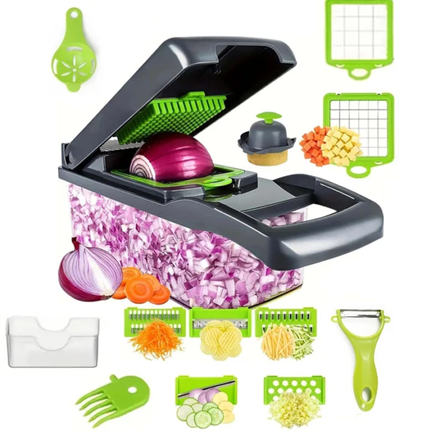 قطاعة خضر و فواكه إحترافية 12 في 1