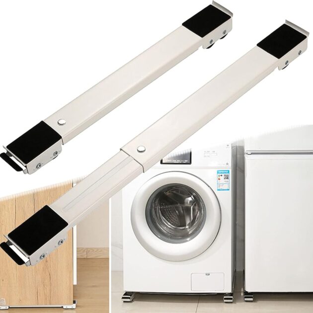 أذاة تحريك الاثاث و الاجهزة الثقيلة قابلة للتعديل مع عجلات و فرامل